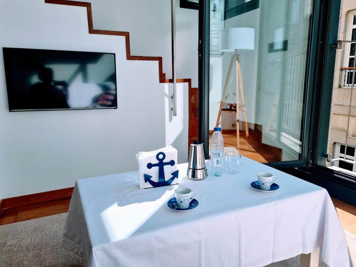El Camarote Del Fraga Apartamento En Pleno Centro De Vigo Con Parking Ngoại thất bức ảnh